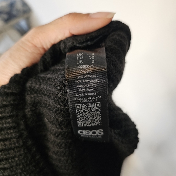 Asos one shoulder knit sweater - Picture 2 of 4